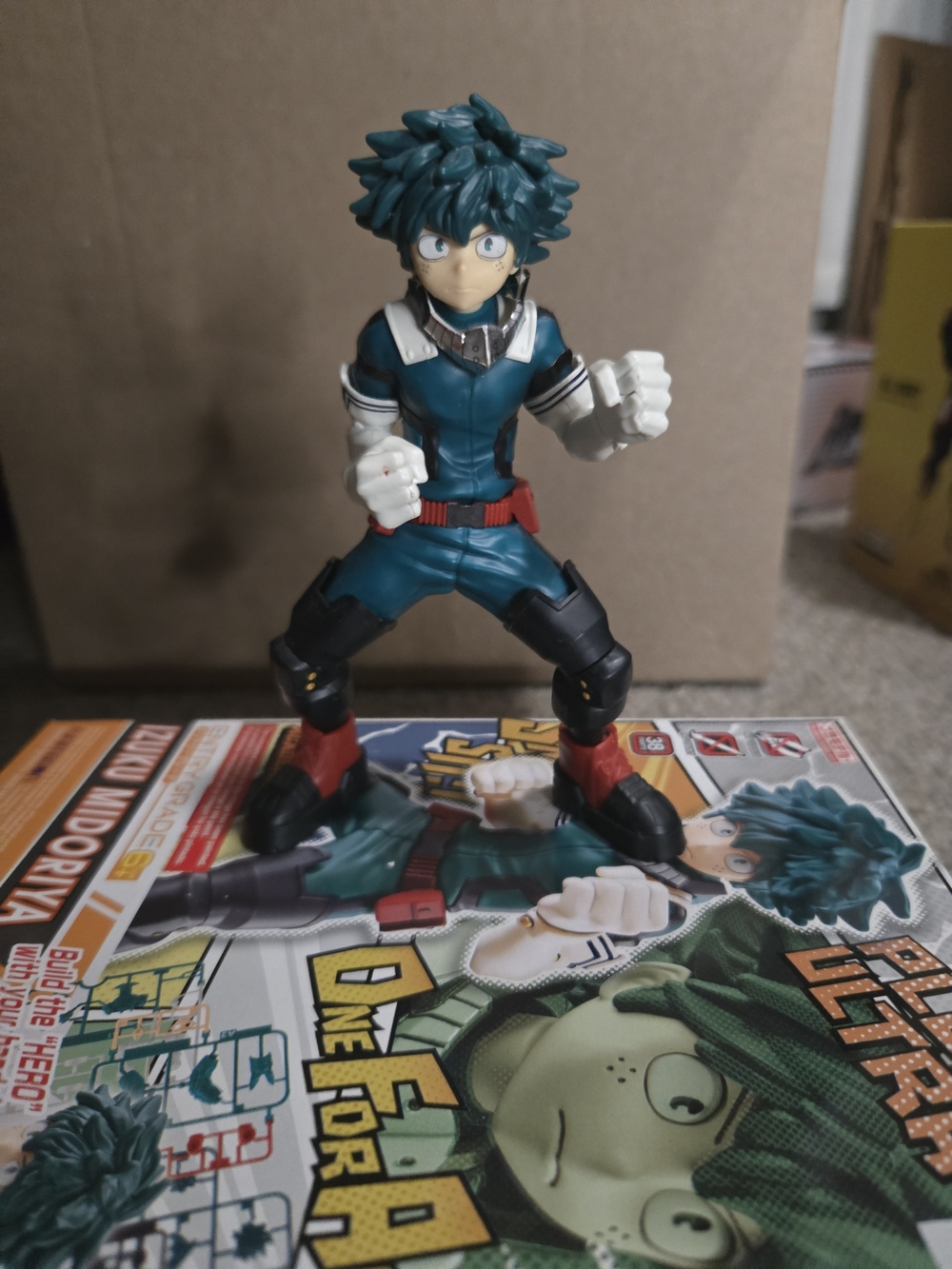 My Hero Academia Chibi Figure Set – Green, Yellow & Gray Characters - Picture 3 of 12